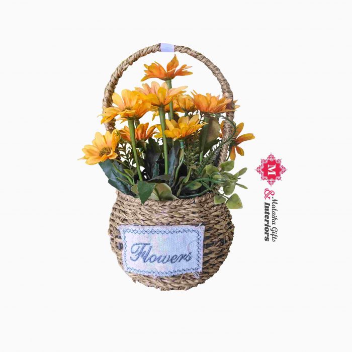 Decorative Flowers in basket