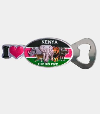 Kenya Themed Bottle Openers