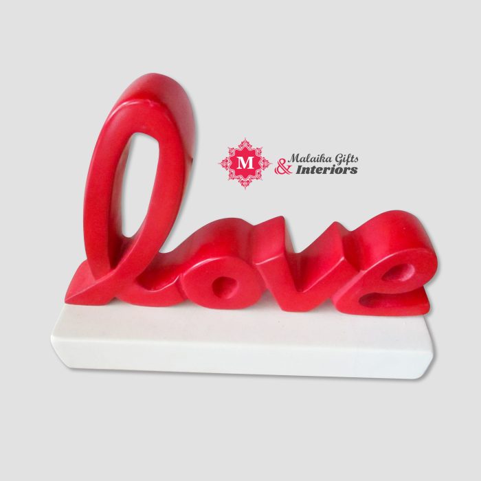 Soapstone "Love" Sculpture