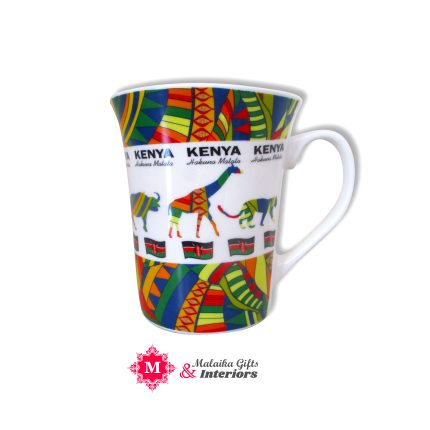 Custom Glass Cup – Celebrate Kenyan Wildlife and Culture