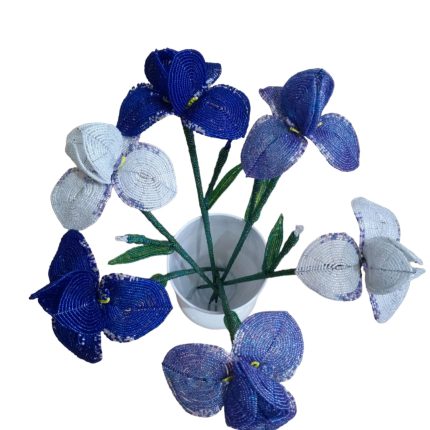 Beaded iris flowers - malaika gifts interiors, nakuru gifts